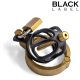 Пояс цнотливості Weenie Locker Chastity Cage Black/Gold Black Label
