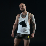 Basic Tank Top.02 White Xxl BULL