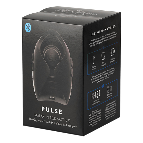 Wibrujący Masturbator Z Możliwością Sterowania Aplikacją Pulse Solo Interactive Hot Octopuss