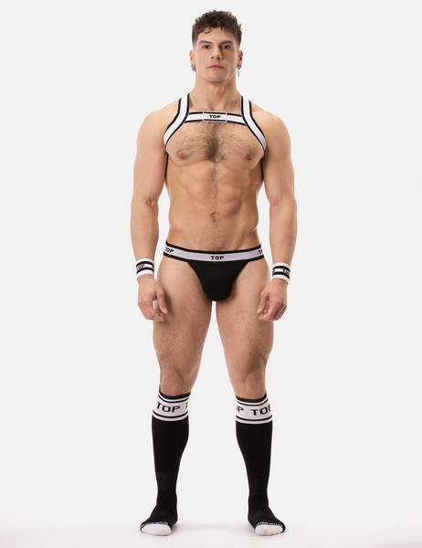 Джокстрапи Jockstrap Top Black-White S Barcode Berlin