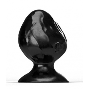 Анальний корок Стероїд ABS24 The Dumbbell 10 x 8см Увесь чорний