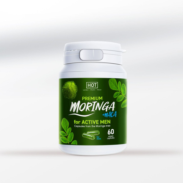 Добавка для чоловіків Premium Moringa Active Men Caps 60 Stk. Hot