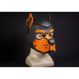 Mr-S-Leather Neoprene K9 Hood Orange M