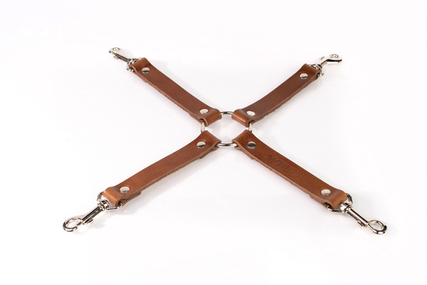 Brown Hogtie Connector Primal Bond Whips