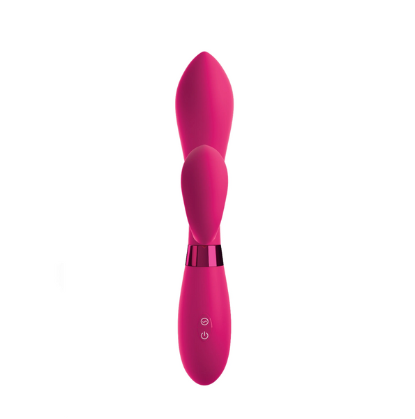 Wibrator Króliczek Omg! #Mood Silicone Vibrator Pink Pipedream