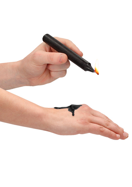 Teasing Wax Candles 4-Pack Black - Czarny Zestaw Świec Do Bdsm Ouch! by Shots