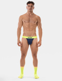 Jockstrapy Jock Arlo Navy- Neongreen M Barcode