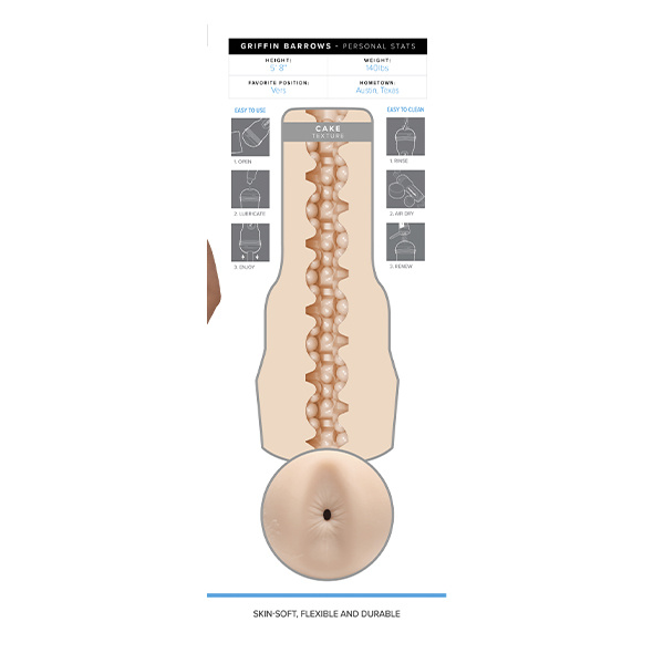 Masturbator Boys Griffin Barrows Cake Fleshjack