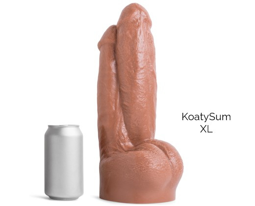 Dildo Koatysum Soft Natural Tan Vac 2XL Mr Hankeys 