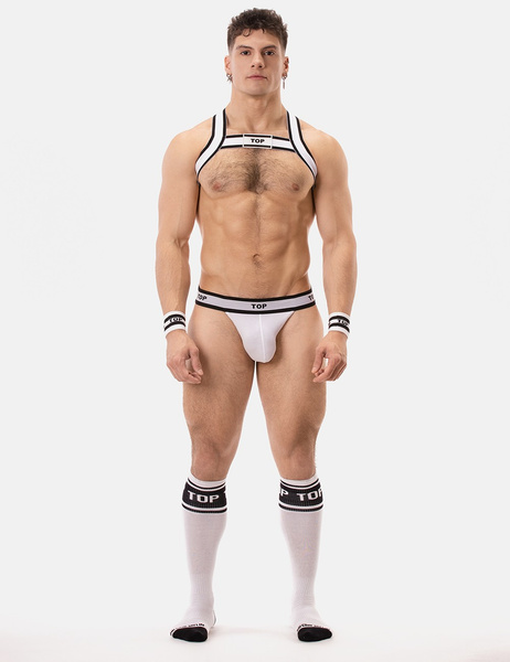 Джокстрапи Jockstrap Top White-Black S Barcode Berlin