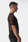 Mesh T-Shirt Dakari - Black L Barcode Berlin