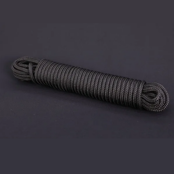 Nylon Rope 50 Foot 5/16" Black