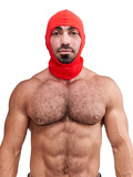 Mister B Multi-Purpose Lycra Hood Red