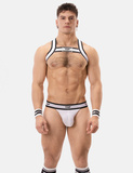 Джокстрапи Jockstrap Top White-Black L Barcode Berlin