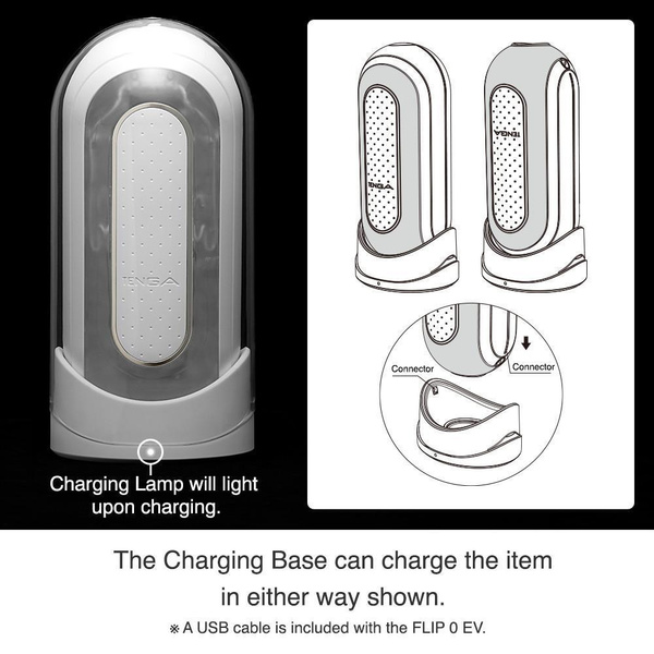 Masturbator Tenga Flip Zero Electronic Vibration White