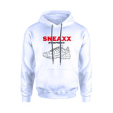Bluza Hoodie Sneaxx White-Red Xl SneakFreaxx