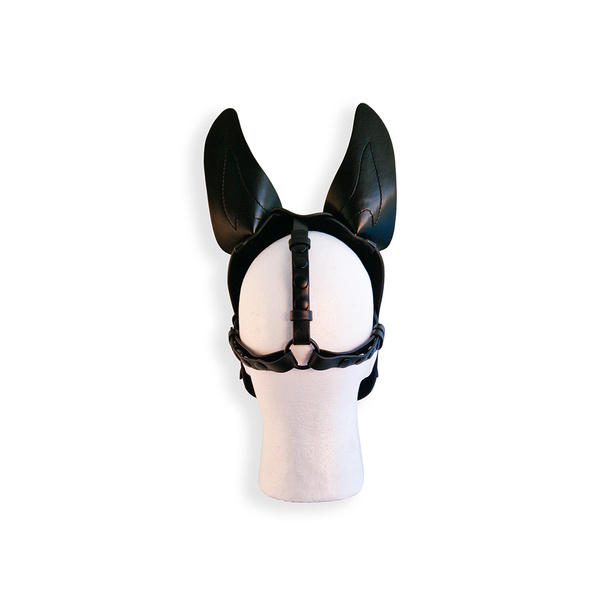 Vegan Pup Hood Black-Black Brutus