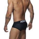 Push Up Mesh Brief Black XL Addicted