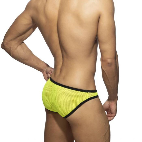 Чоловічі труси Fever Mesh Bikini Brief Neon Yellow M Addicted