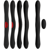 Podwójny wibrator na pilota Kink Dual-Flex Silicone Vibrator with Wireless Remote