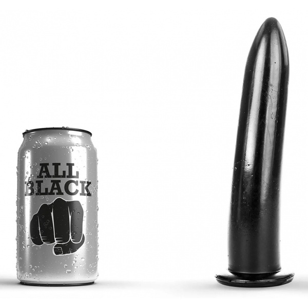 Dildo AB06 Bullet 19 x 3.7cm All Black