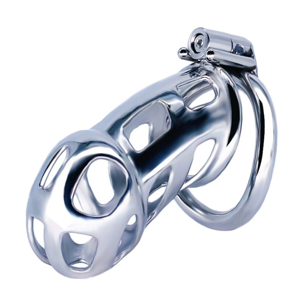 Cobra Steel Metal Chastity Cage 10 x 3.7cm 45mm