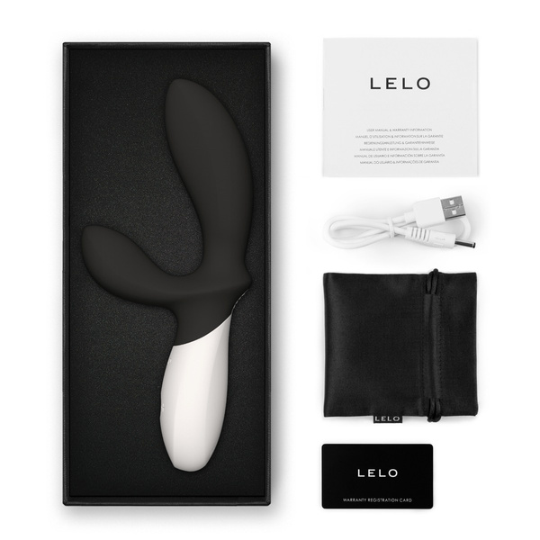 Prostate Massager Loki Wave 2 Black Lelo