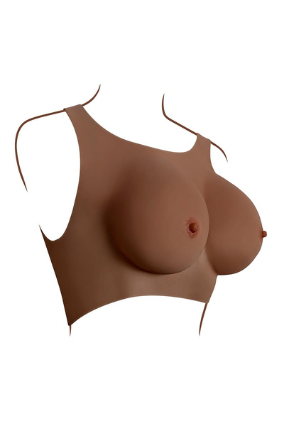 Протез грудей Undergarments Plate C-Cup Dark Gender X