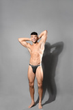 Happy Modal Thong Charcoal Xl Andrew Christian