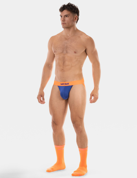 Jockstrapy Jock Arlo Royal-Neonorange XL Barcode