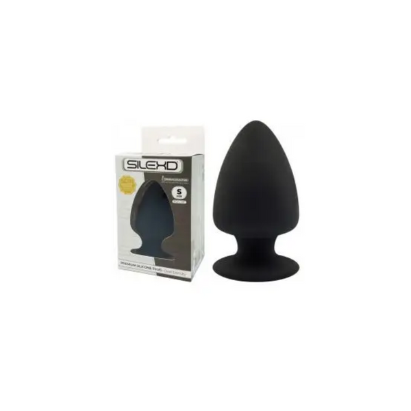 Silexd Korek Analny Plug S 9 cm Black