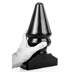 Anal plug AB84 Pop13 24 x 12cm All Black