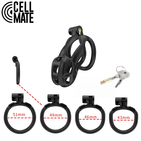 Guardian Chastity Cage Black Size 2 CELLMATE