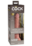 7 Inch Dual Density Silicone Cock Light