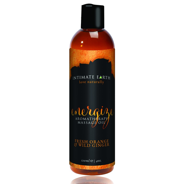 Intimate Earth Energize Massage Oil 120 ml