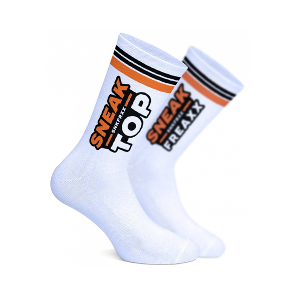 Skarpetki SneakFreaxx Sneak Berlin Top Socks Black-Prange