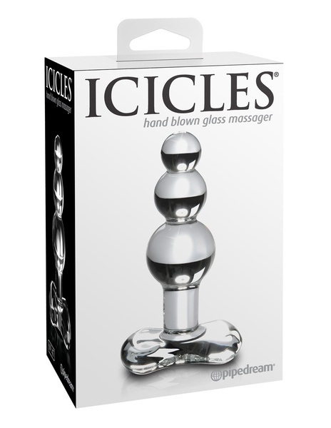 Icicles No. 47 szklany korek przeźroczysty