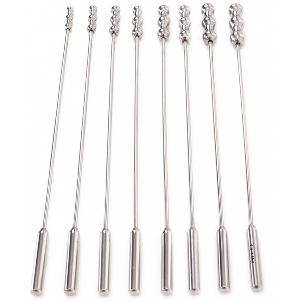 Набір з 8 кулькових зондів для катетера Kiotos Set of 8 Dilator Beads 28cm (7-14mm)