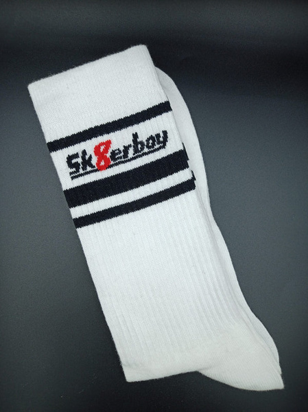 Victory Socks White 43-46 Sk8erboy