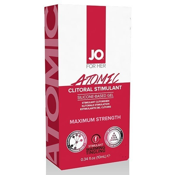 Warming Lubricant For Clitoris For Her Clitoral Stimulant Warming Atomic 10 Ml System JO