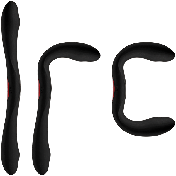 Kink Dual-Flex Silicone Vibrator with Wireless Remote