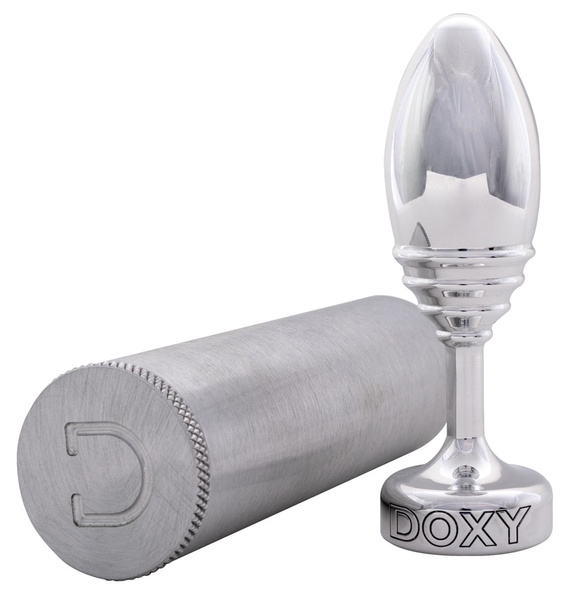 Korek analny Doxy Butt Plug Ribbed