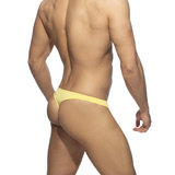 Stringi męskie Cotton Thong Baby Yellow M Addicted