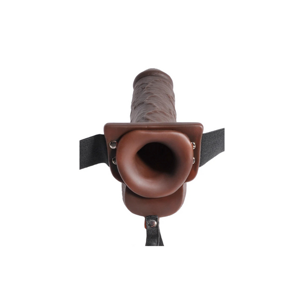 Fetish Fantasy Series 9" Hollow Squirting Strap-On 