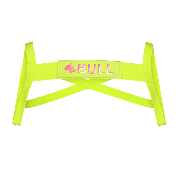 Bull Basic Harness Neon Yellow XL