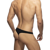 Addicted Cotton Thong Black L