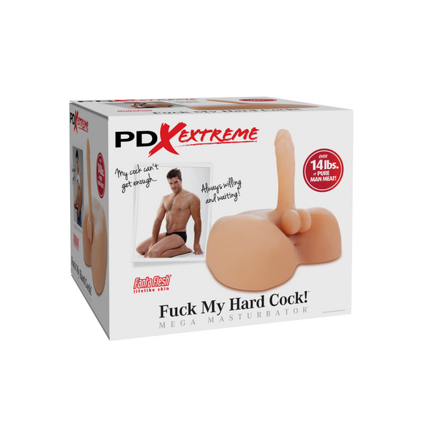 Masturbator Pipedream PDX Extreme Fuck My Hard Cock Mega Light