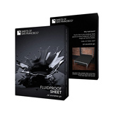 Водонепроникна простирадло Sheets of SF Fitted Sheet 180 x 200 x 25 см Black