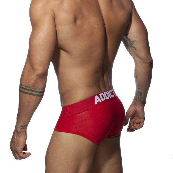 Моделюючі плавки Push Up Mesh Brief Red M Addicted