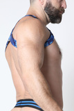 Cellblock Ajax Camo Harness Blue XL